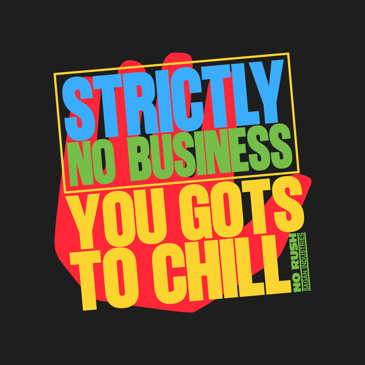 Strictly No Business Cushion